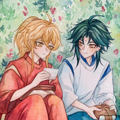 Thigh up 2 poeple sample