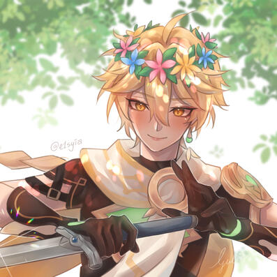 Simplistic background sample